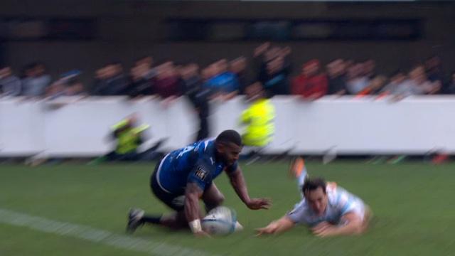 VIDÉO. TOP 14. Montpellier atomise le Racing et Timoci Nagusa s'offre un magnifique essai en solo (60-7)