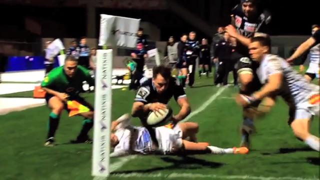 RESUME VIDEO. Top 14. Racing Métro. Juan Imhoff punit la défense de Castres pour un doublé