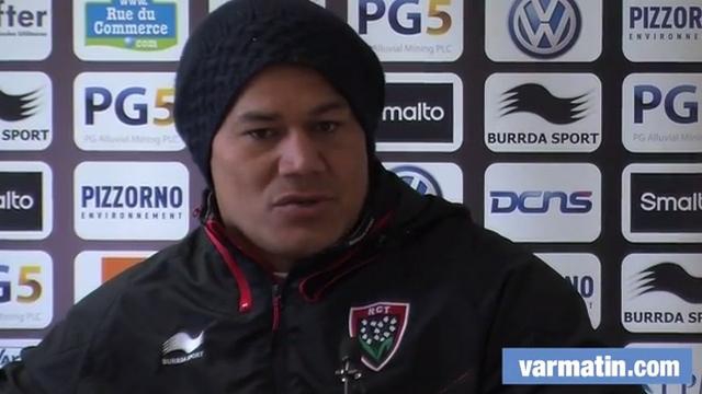 Top 14 - RCT : Saison terminée pour Chris Masoe