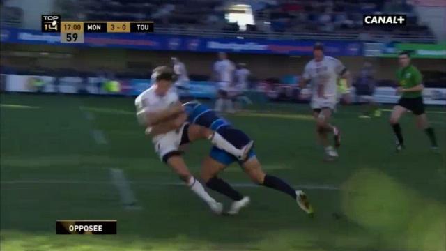 VIDEO. Top 14. Sébastien Bézy découpé en plein vol par Pierre Bérard