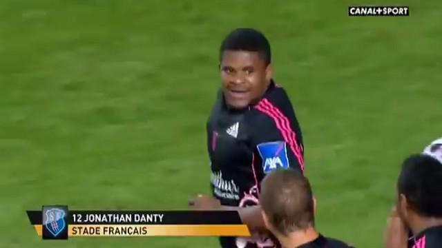 Top 14 - Stade Français. Deux semaines de suspension pour Jonathan Danty