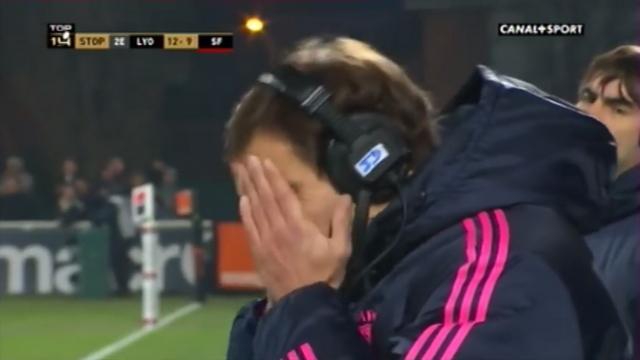 VIDEO. Top 14 - Stade Français. Gonzalo Quesada dépité par la sublime passe de Rabah Slimani 