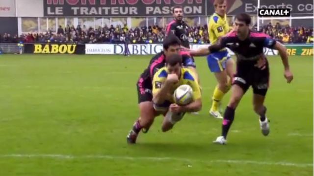 VIDEO. Top 14. ASM - Stade français : le sauvetage in extremis de Paul Williams sur Jean-Marcellin Buttin