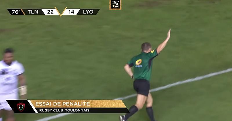 Top 14 - Trois essais de pénalités en un match, une première depuis 15 ans !