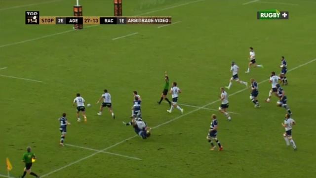 VIDEO. Top 14. Virgile Lacombe voit rouge après le gros plaquage d'Alexi Balès