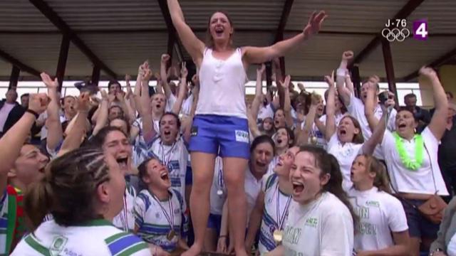 VIDÉO. Top 8. Les filles du LMRCV l'emportent contre Montpellier pour devenir championnes de France