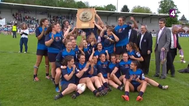 VIDEO. Top 8 féminin. Montpellier s'offre aussi un triplé en dominant Lille en finale 