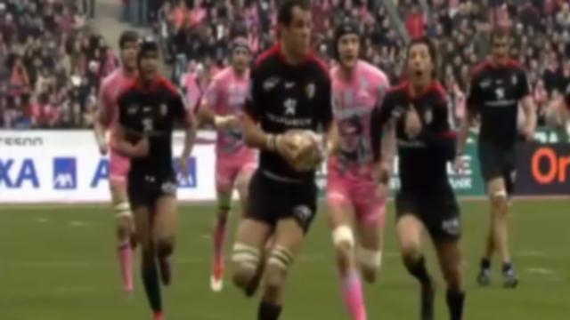 FLASHBACK. Top14. Sélection d'essais toulousains a l'occasion de Stade Français - Stade Toulousain