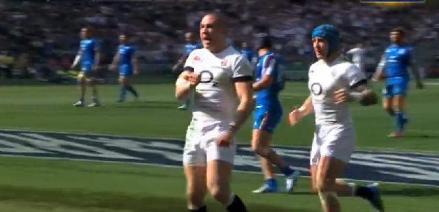 VIDÉO. VI Nations : Le beau doublé de Mike Brown lors d'Italie - Angleterre