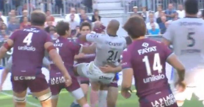 VIDÉO. TOP 14. UBB - RCT. Le caramel d'anthologie d'Adrien Pélissié sur JP Pietersen