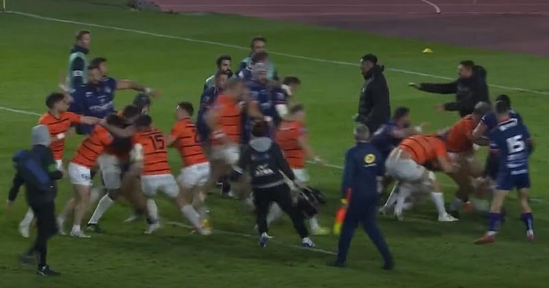 VIDEO. Pro D2. 7 cartons, 3 rouges, 63 points, un derby à l'ancienne entre Narbonne et Béziers