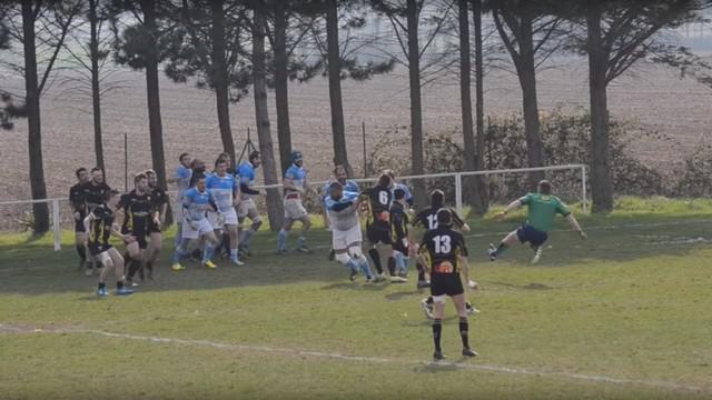 VIDEO. Rugby Amateur #86. Un troisième ligne envoie l'arbitre sur les fesses avec une poussette