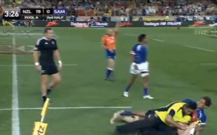 Rétro : Quand un streaker avait perturbé la finale du tournoi de Wellington en Seven