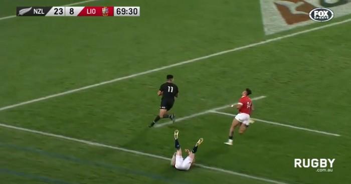 VIDÉO. Un sublime essai de 90m n'a pas suffi aux Lions face au doublé de Rieko Ioane pour les All Blacks