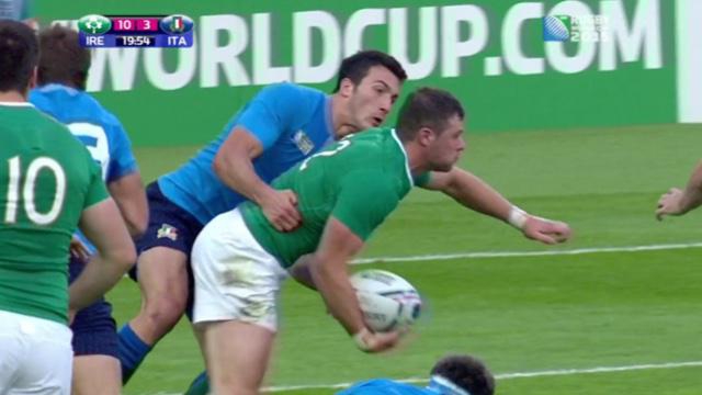 RÉSUMÉ VIDÉO. Une Irlande poussive décroche sa qualification contre l'Italie (16-9)