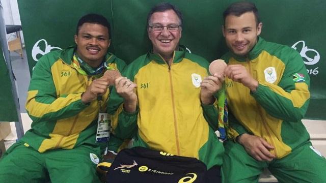 JEUX OLYMPIQUES - Afrique du Sud : François Hougaard récupère une médaille de bronze