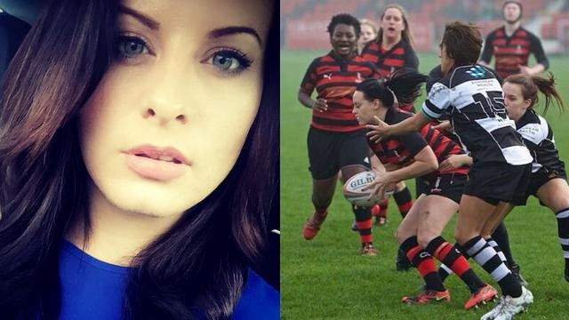 PHOTOS. Une rugbywoman anglaise fait monter la température