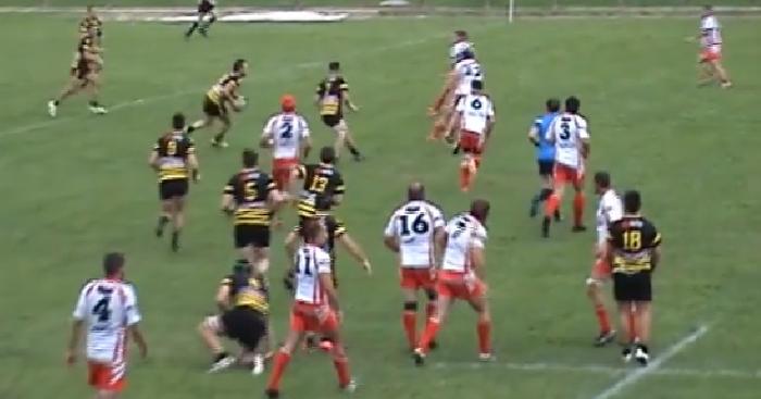 VIDÉO. Rugby Amateur : l'US Menditte remonte 80 m pour inscrire un magnifique essai collectif