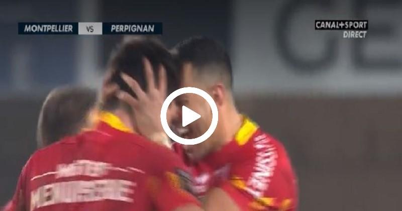 La contre-attaque éclair conclue par Pujol pour la première victoire de l'USAP [VIDÉO]