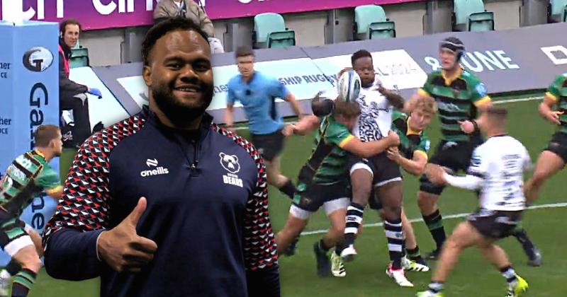 VIDÉO. Vakatawa n’a rien perdu de son rugby, mais se blesse pour ses débuts en Angleterre