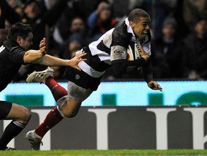 Victoire historique des Barbarians sur les All Blacks