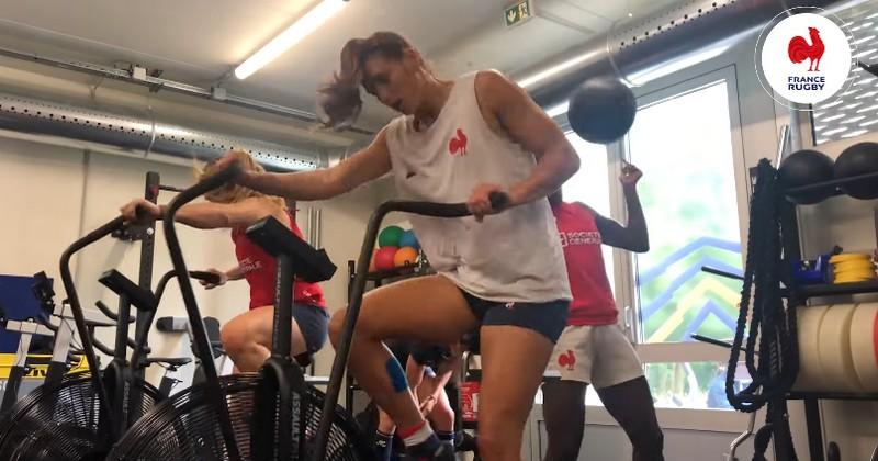 VIDEO. 38 degrés, 80 % d’humidité, l'entraînement éreintant de France 7 Féminin
