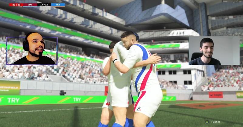 VIDEO. 6 nations. On a joué Pays de Galles/France sur Rugby 22 avant le coup d'envoi