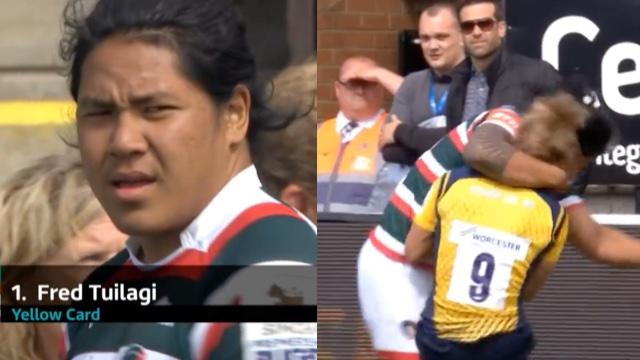 VIDÉO. 7s. Freddie Tuilagi Jr se fait expulser après 7 secondes de jeu