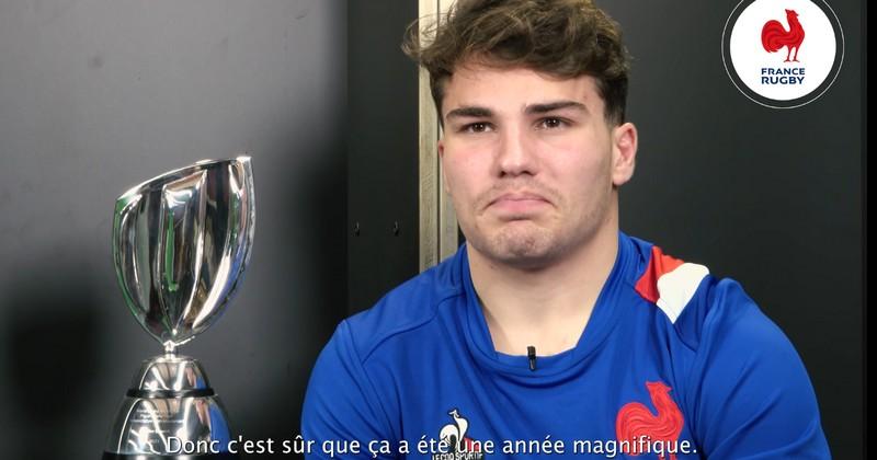 VIDEO. Antoine Dupont revient sur sa folle année 2021, du Tournoi à la tournée en passant par le doublé