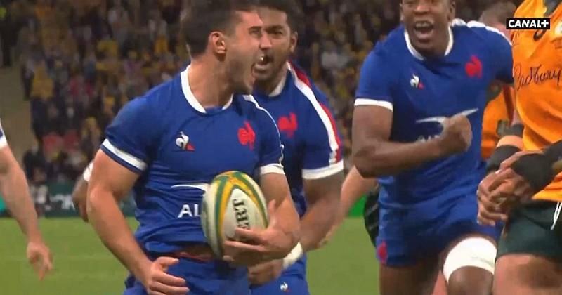 VIDEO. Australie/France. Baptiste Couilloud renverse McDermott pour l'essai !