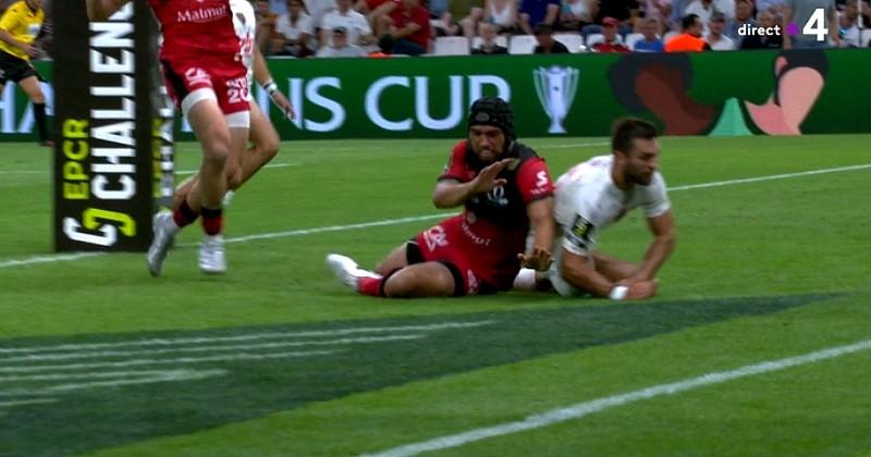 VIDEO. Challenge Cup. Y avait-il essai pour Lyon sur cette action entre Ngatai et Luc ?