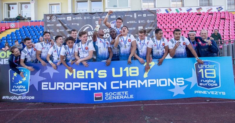 VIDÉO. Championnat d'Europe - France 7 U18 marche sur tout le monde et se qualifie pour les JO de la Jeunesse