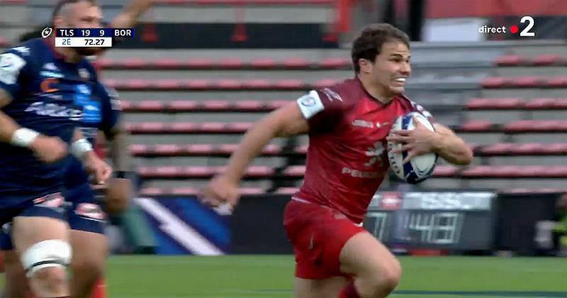 VIDEO. Antoine Dupont envoie Toulouse en finale de la Champions Cup !