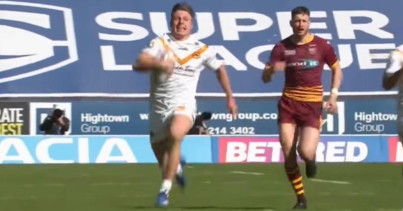 VIDEO. Dragons Catalans - Intervalle, accélération, cad-deb : Tom Davies fait l’amour aux Giants