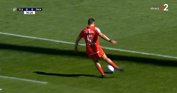 VIDEO. HALLUCINANT ! La Passe en retrait au pied de Thomas Ramos sous pression devant son en-but !