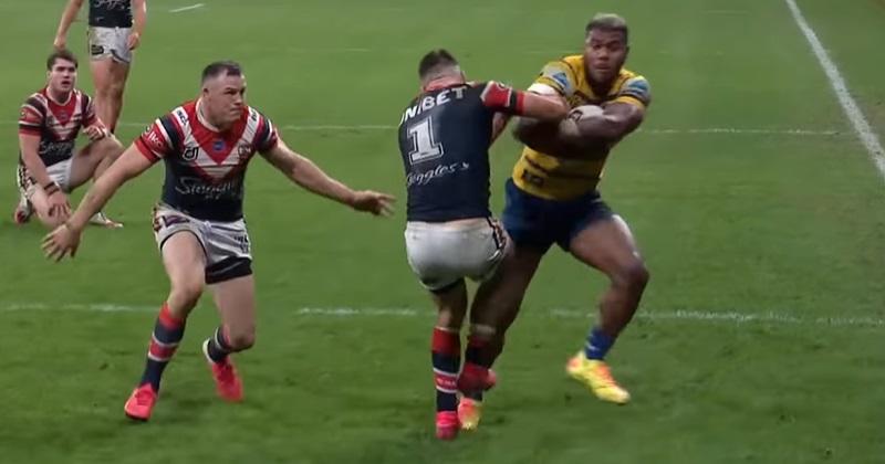 VIDÉO - Joue-là comme Radradra : Maika Sivo fait l'autobus et renverse son adversaire