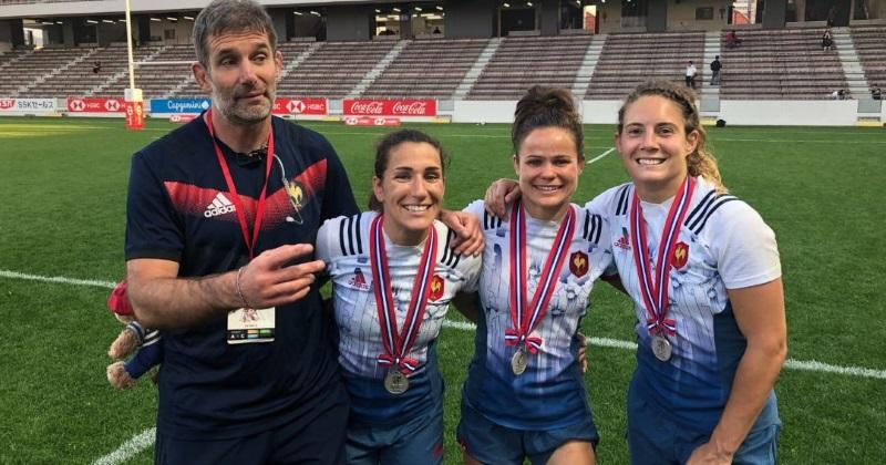 VIDÉO. Kitakyushu 7s : performance historique des Bleues avec une belle médaille d'argent