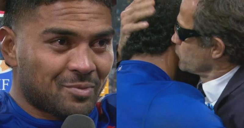 VIDEO. La belle émotion de Peato Mauvaka après son doublé face aux All Blacks