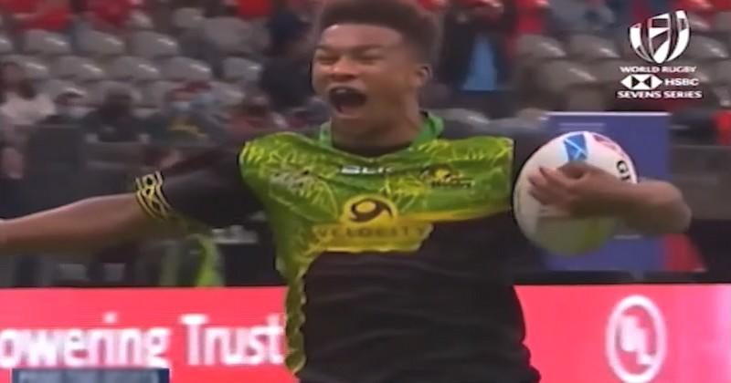 VIDEO. Moment historique pour le rugby jamaïcain sur le circuit mondial à 7