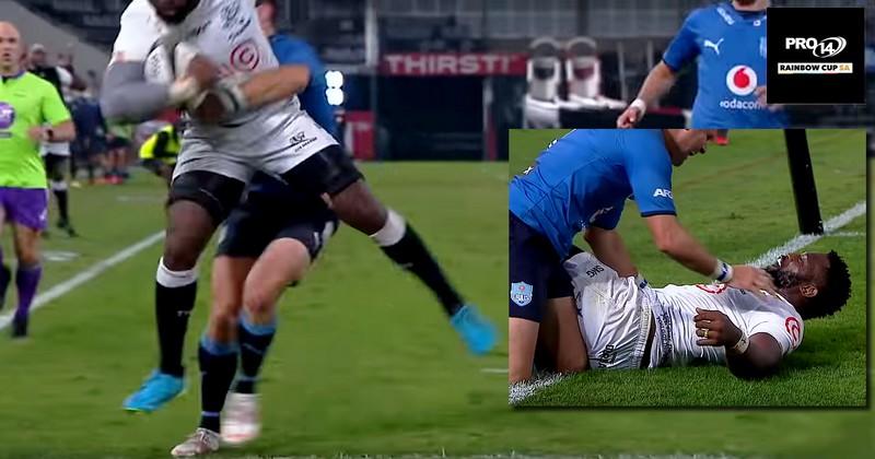 VIDEO. Morné Steyn tente de découper Siya Kolisi, puis ils rigolent en se faisant un câlin 😍