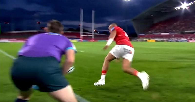 VIDEO. Personne ne pouvait anticiper le rebond capricieux du ballon... sauf Simon Zebo