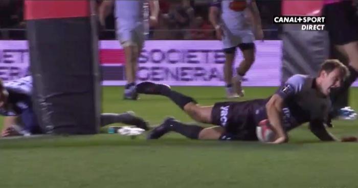 VIDÉO. RCT. Vincent Clerc s'offre un 100ème essai record en Top 14