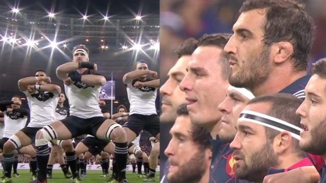 VIDÉO. Revivez le haka des All Blacks et la réponse du XV de France 