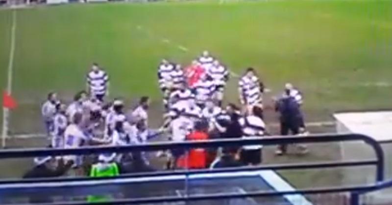 VIDÉO. Rugby Amateur : un bénévole blessé après une grosse bagarre générale, le match a été arrêté