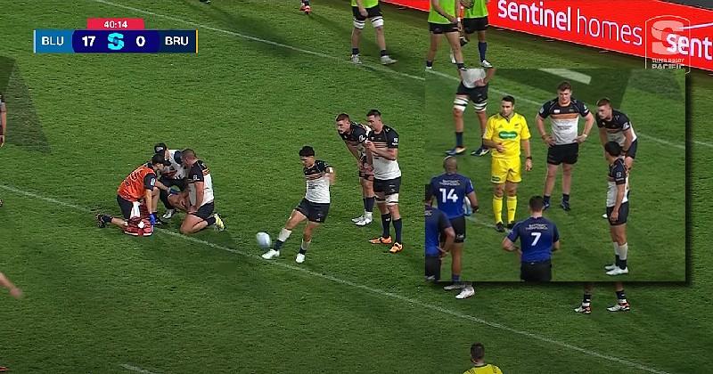 VIDEO. Super Rugby. Lolesio oublie cette simple règle, les Blues en profitent pour une victoire record