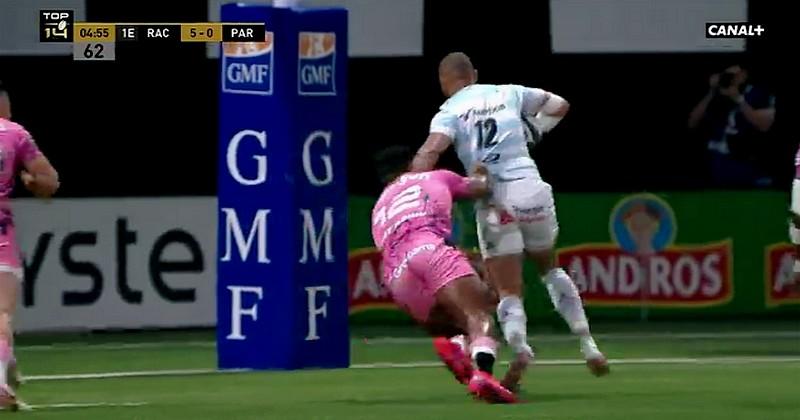 VIDEO. Top 14. Comme un symbole, c'est Gaël Fickou qui marque en raffutant Danty