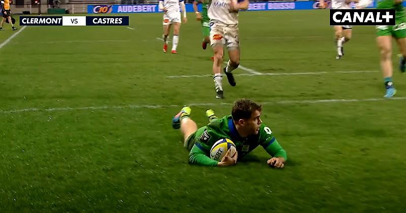 VIDEO - Top 14. Fin de série pour Clermont et Castres avec un festival offensif