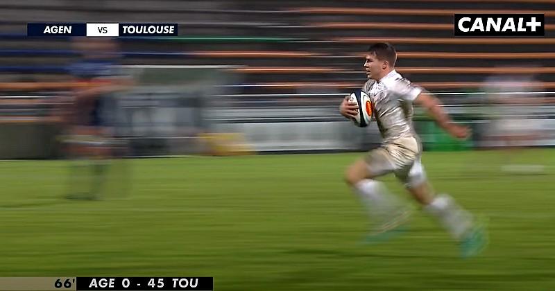 VIDEO - Top 14. Record d'essais pour Toulouse et de défaites pour Agen