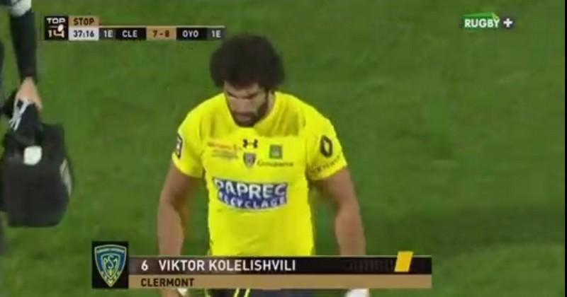 VIDEO. DISCIPLINE. Viktor Kolelishvili cité après sa manchette contre Oyonnax
