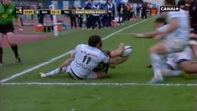 VIDEO. Top 14 - Stade Toulousain. Vincent Clerc pose Imhoff et raffute Machenaud pour un essai acrobatique 